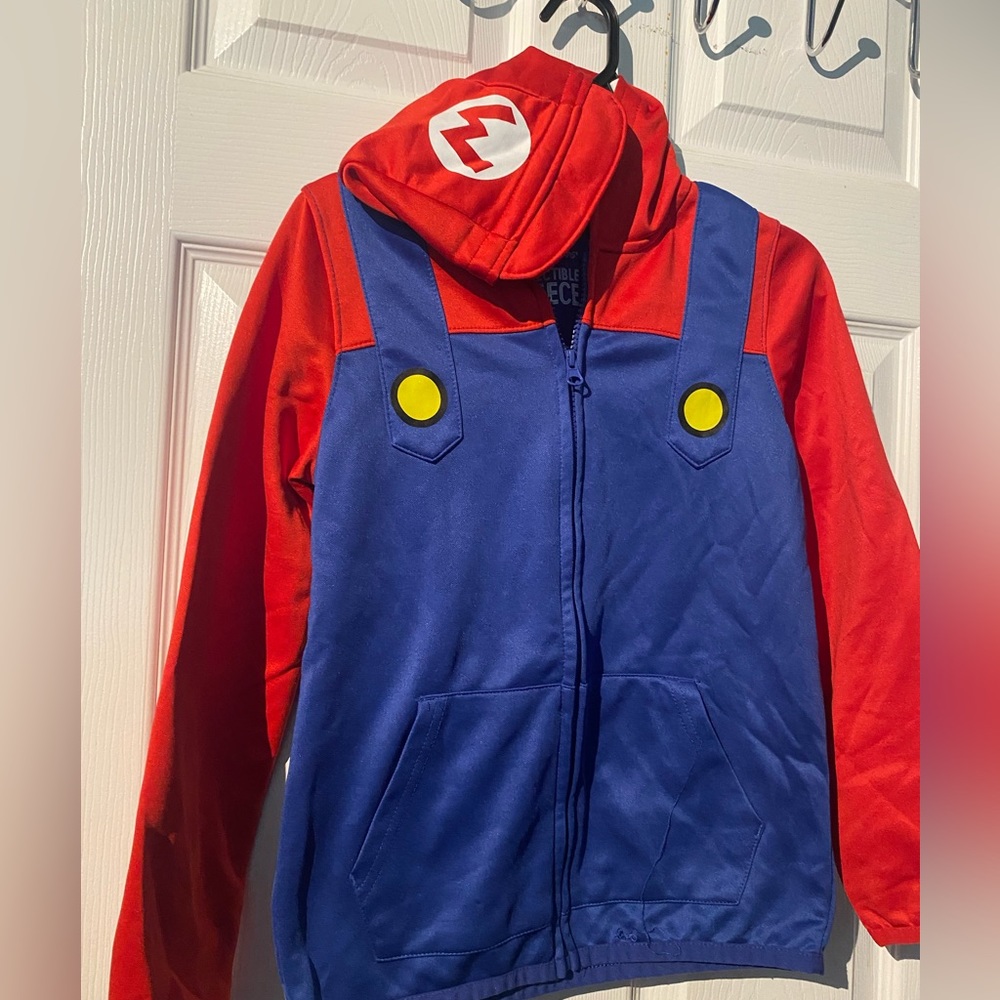 MARIO BROS JACKET SIZE 10, ONE BRAND NEW, THE OTHER IN GREAT CONDITION